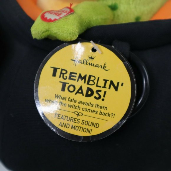 Hallmark Halloween Tremblin Toads Plush Decor - Picture 7 of 15